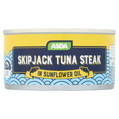 ASDA Tuna Steak in Sunflower Oil 198g