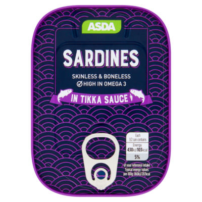 ASDA Sardines in Tikka Sauce