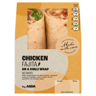 ASDA Chicken Fajita Wrap