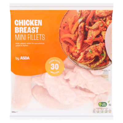 ASDA Chicken Breast Mini Fillets 600g