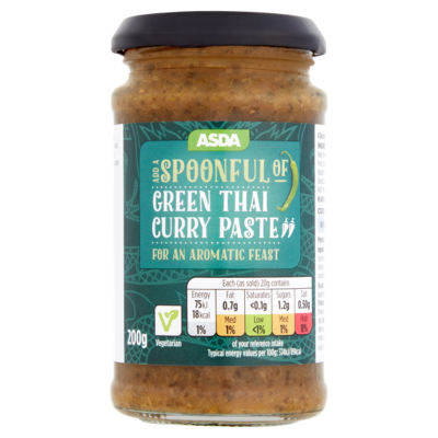 ASDA Green Thai Curry Paste