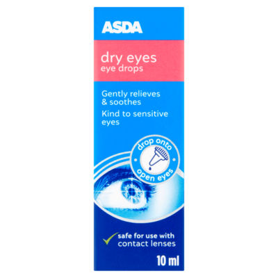 ASDA Dry Eyes Eye Drops 10ml