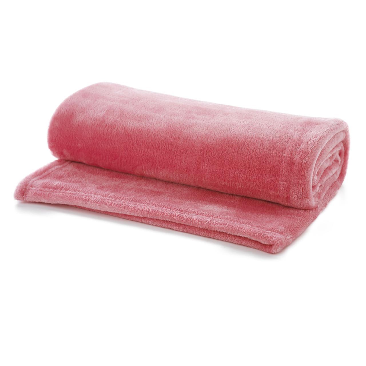 Deyongs Cozy Comforts Throw Pink