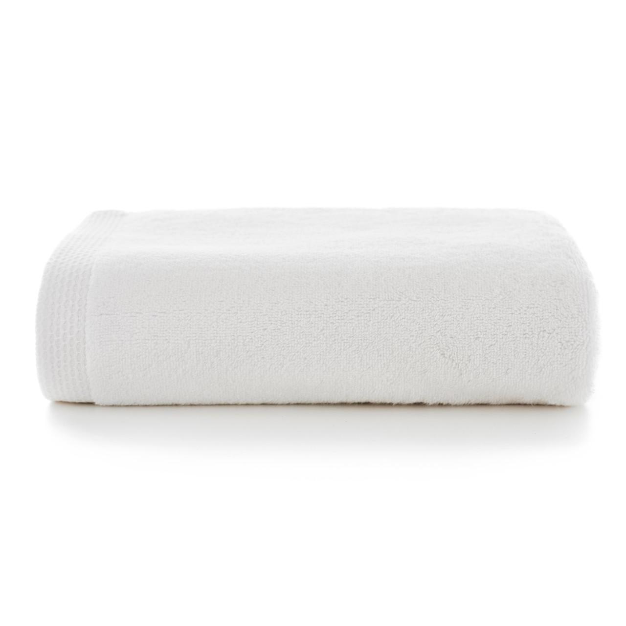 100% Cotton Egyptian Spa Bath Towel, White