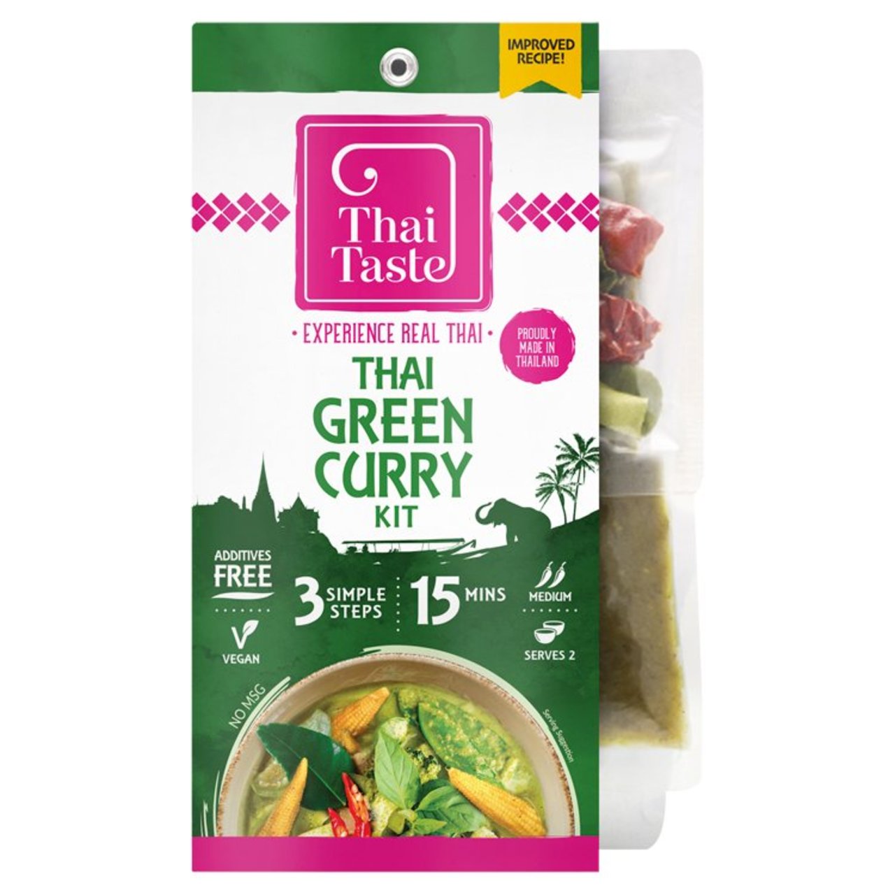 Thai Taste Thai Green Curry Kit 224g