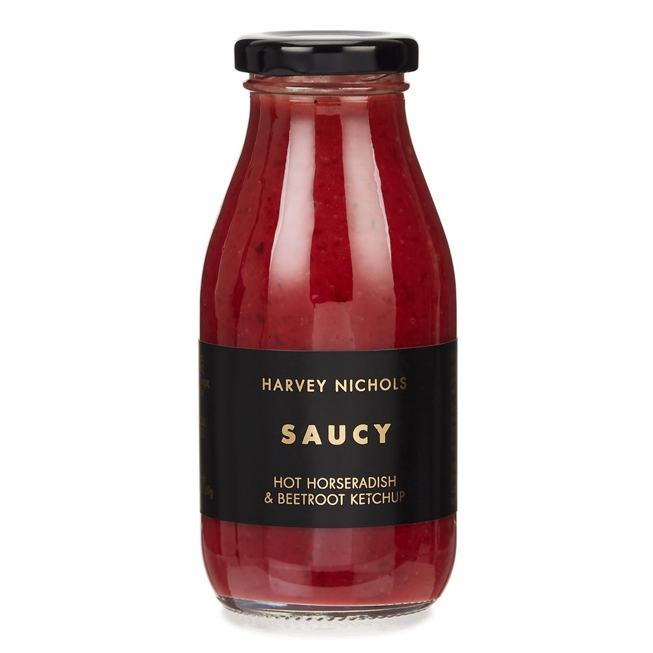 Harvey Nichols Saucy Hot Horseradish and  Beetroot Ketchup