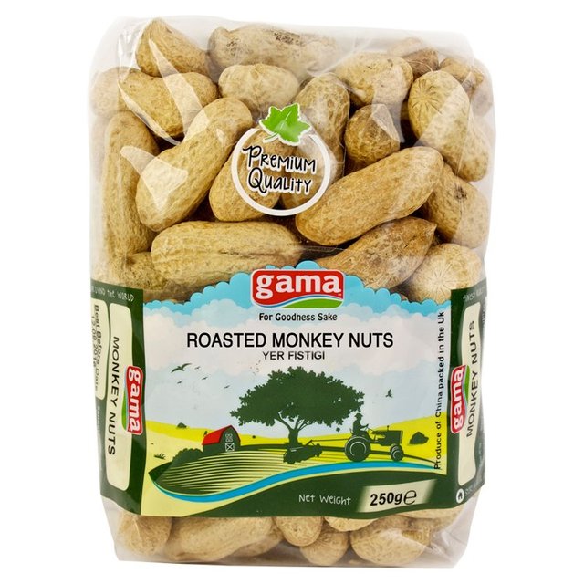 Gama Roasted Monkey Nuts       250g