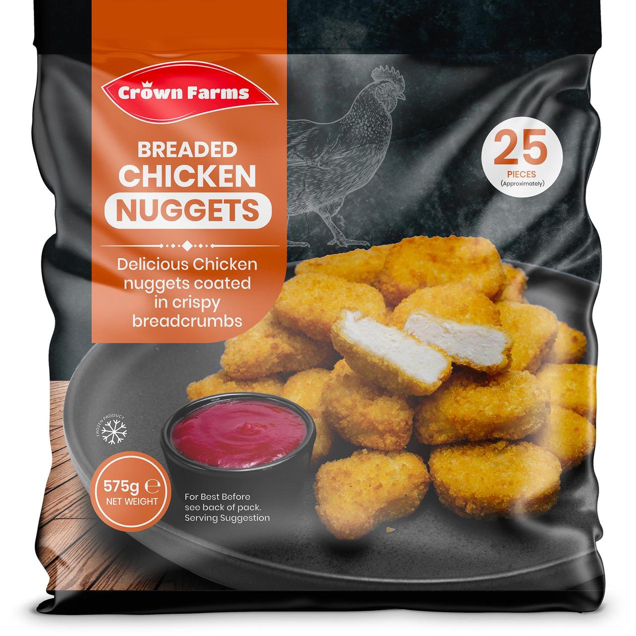 Crown Farms Breaded Chicken Nuggets