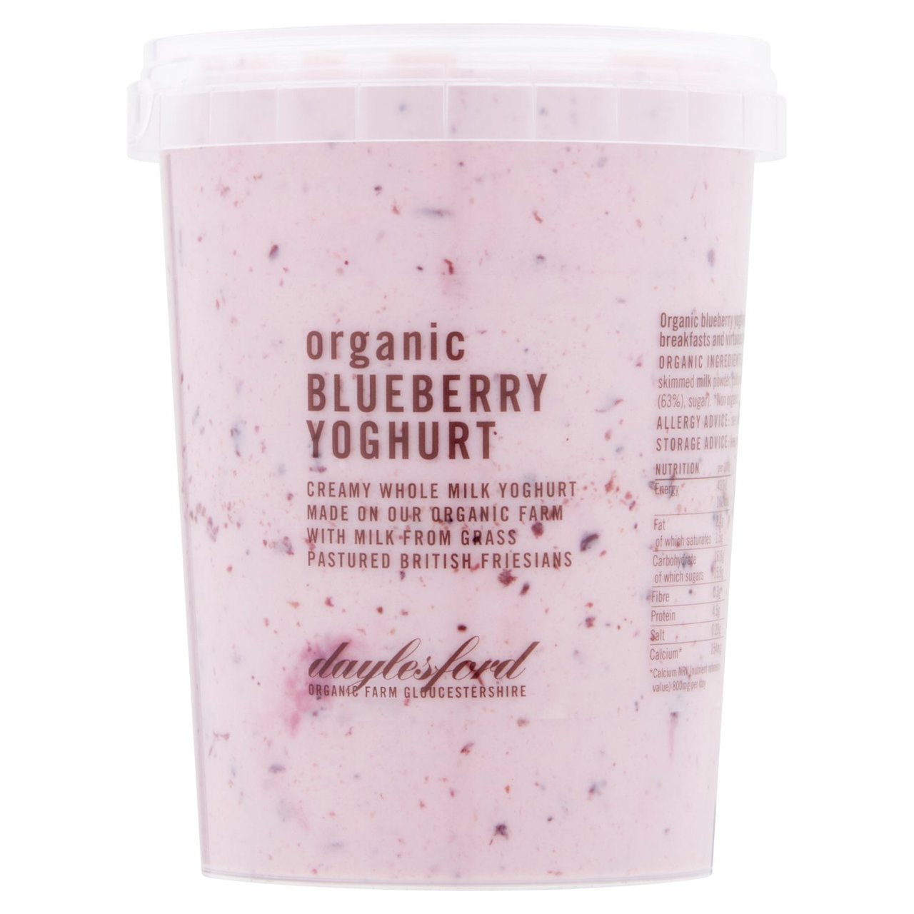 Daylesford Organic Blueberry Yoghurt