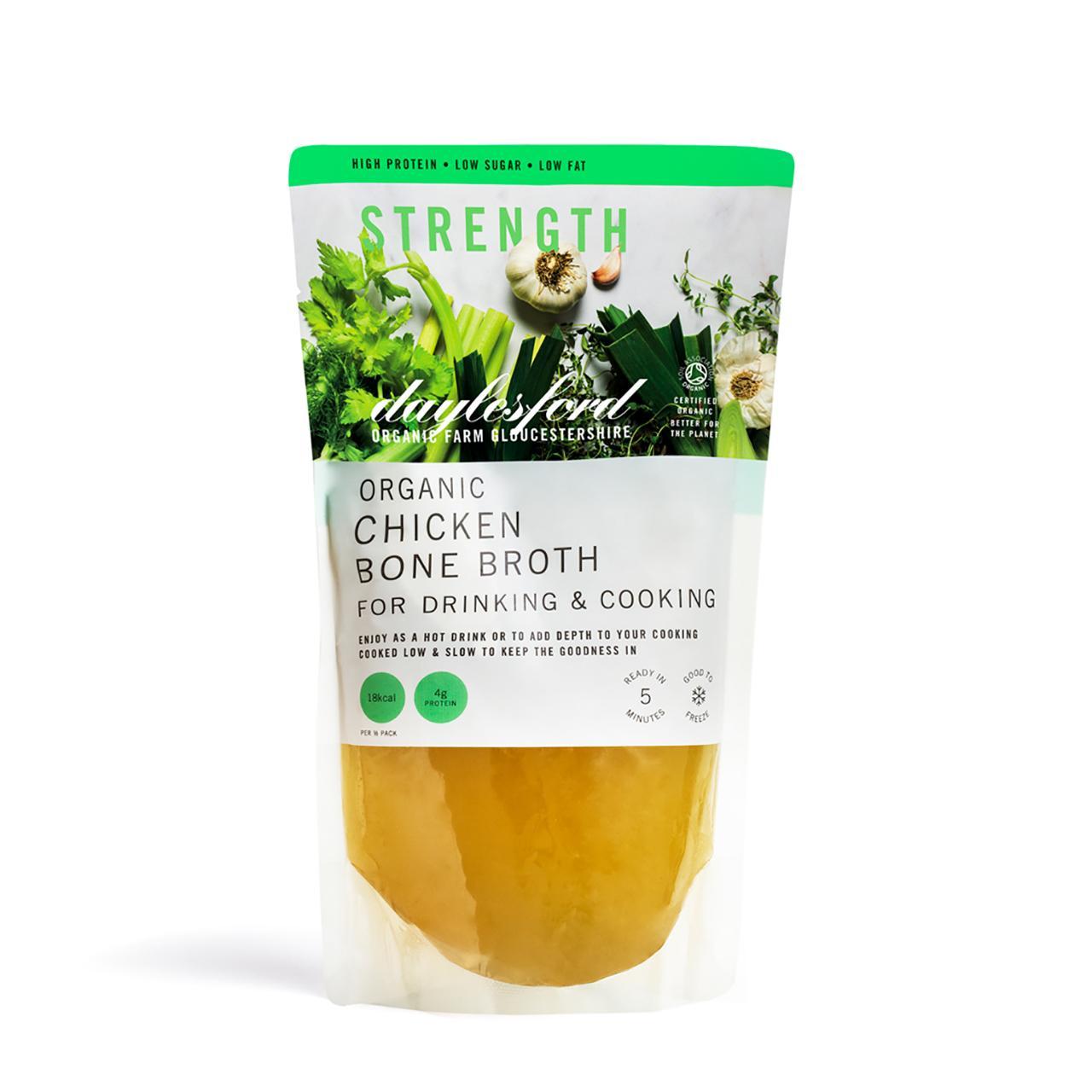 Daylesford Organic Chicken Bone Broth (for drinking & cooking)