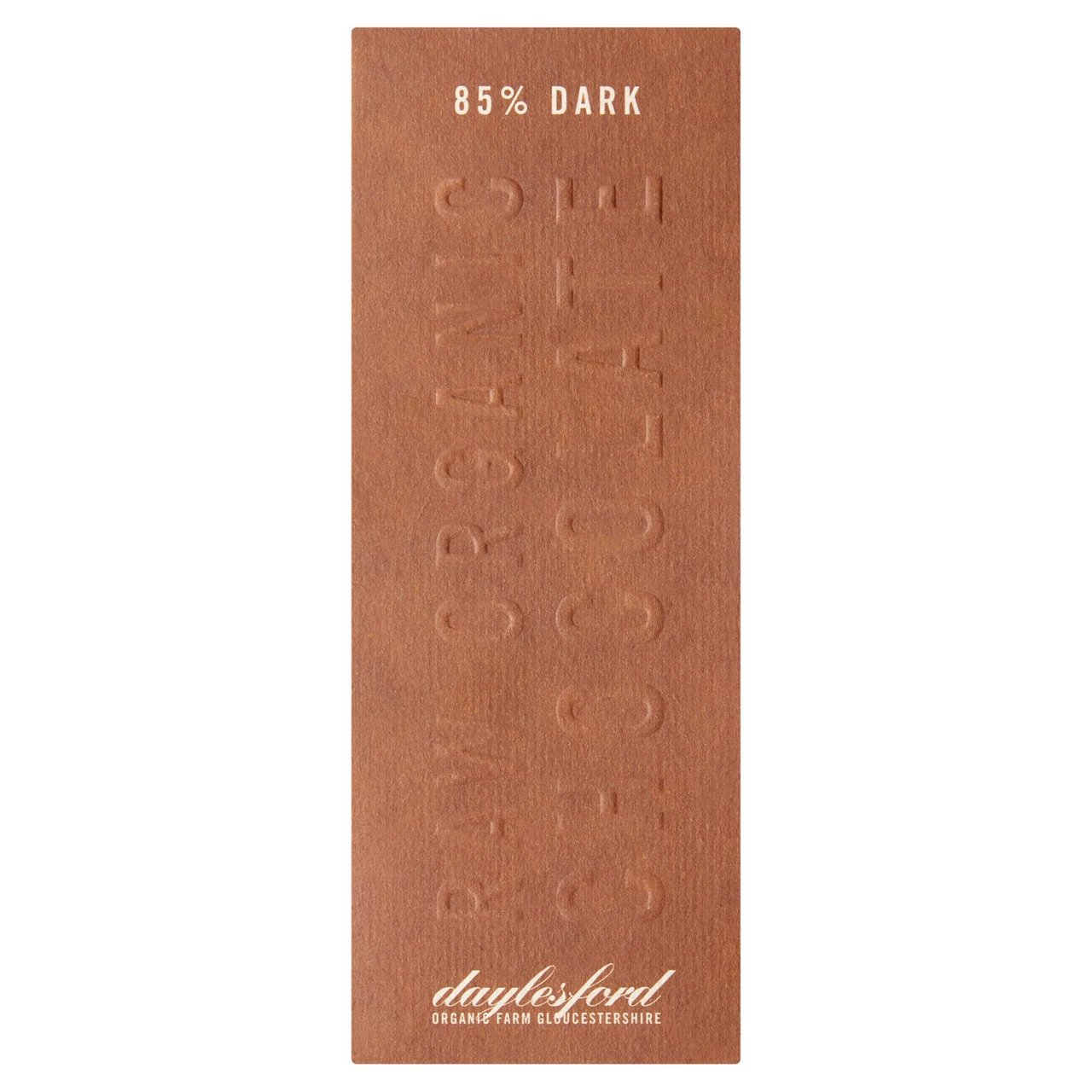 Daylesford Organic Raw Chocolate Bar - Dark 85%