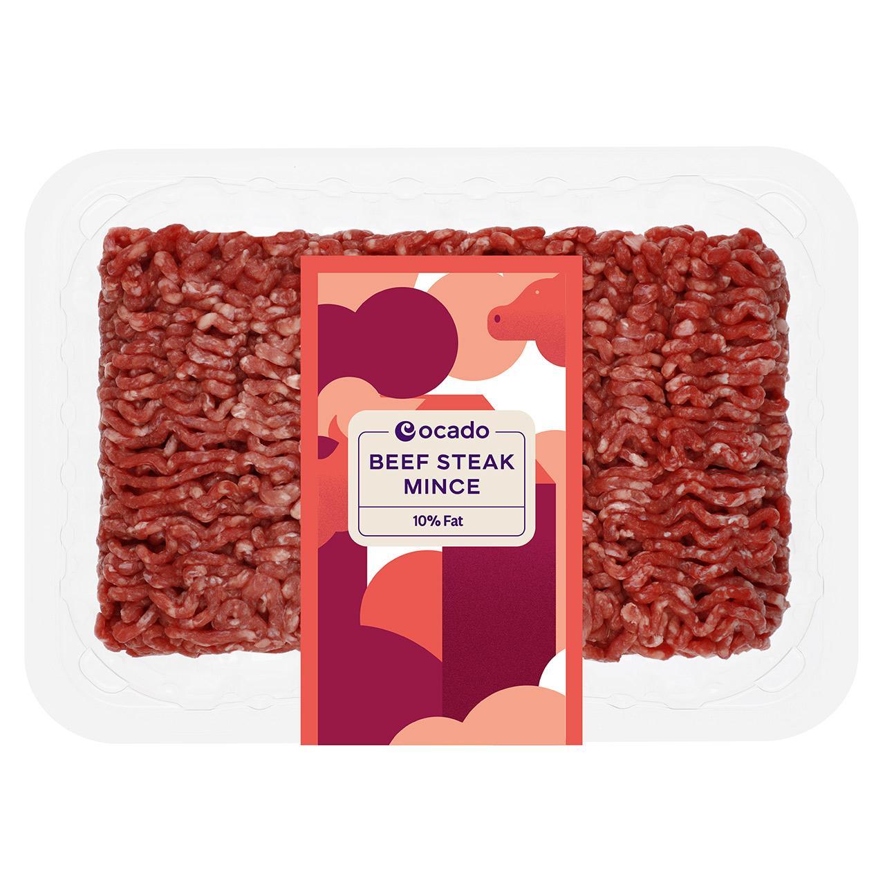 Ocado Beef Steak Mince 10% Fat