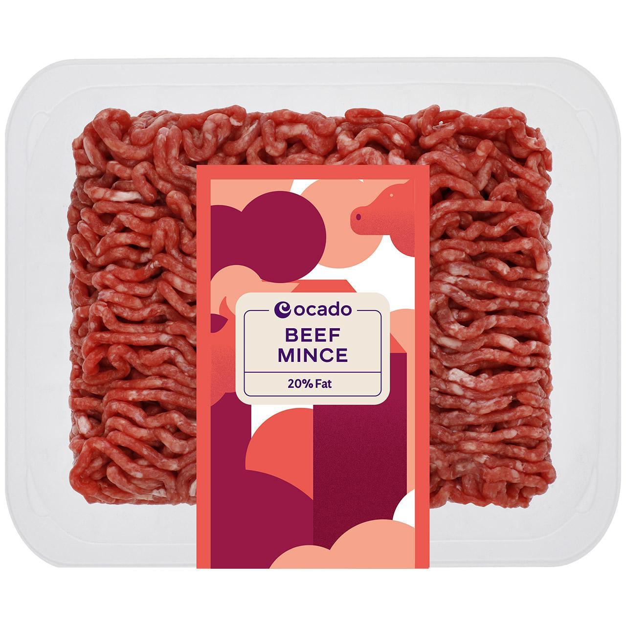 Ocado Beef Mince 20% Fat