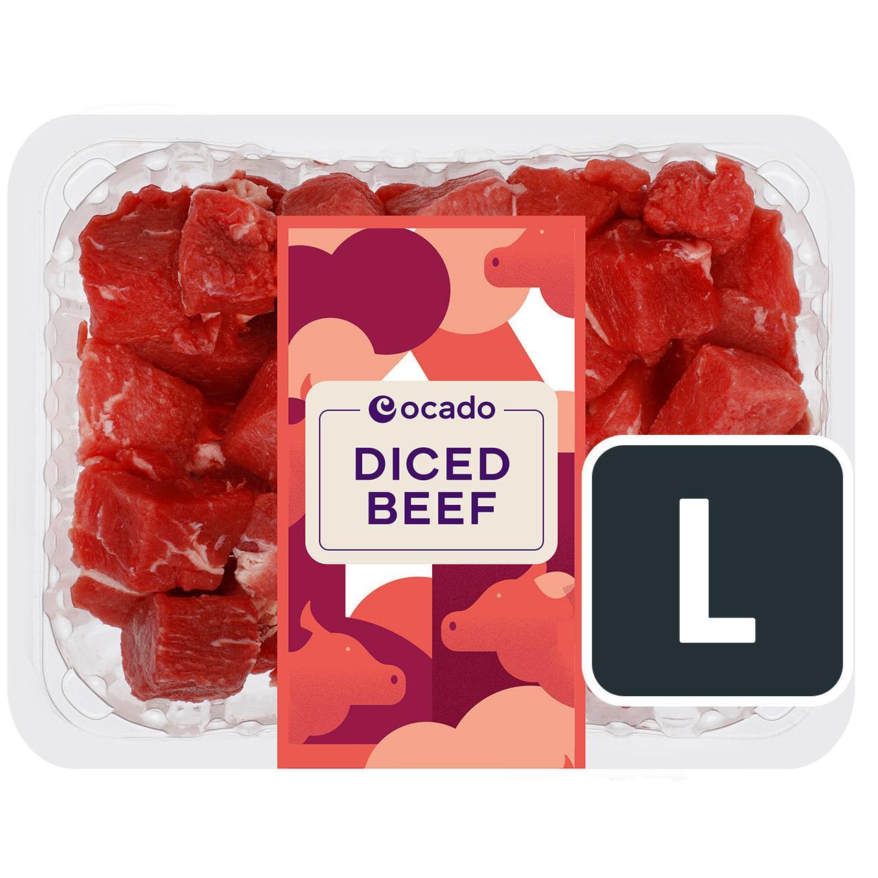 Ocado Diced Beef