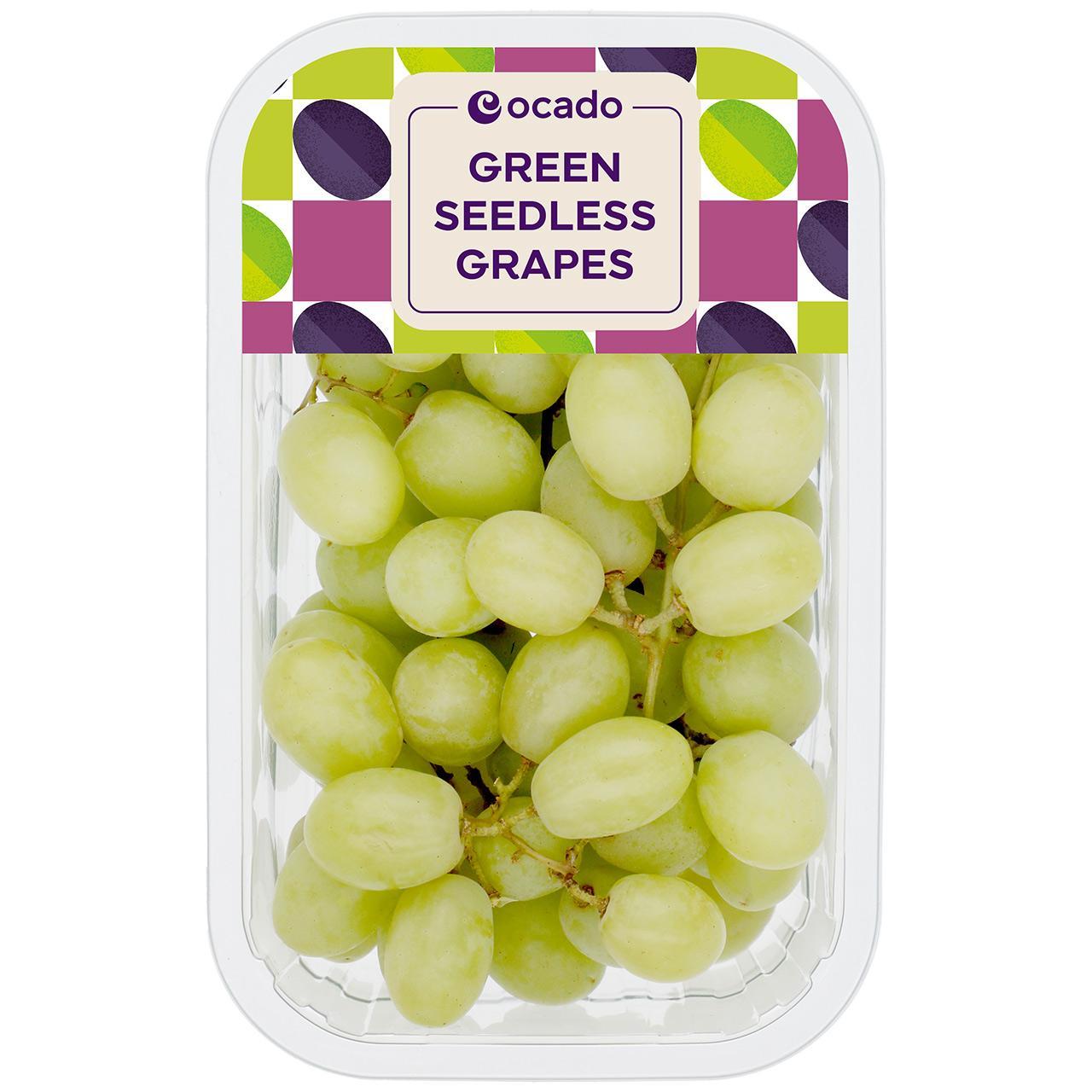 Ocado Green Seedless Grapes