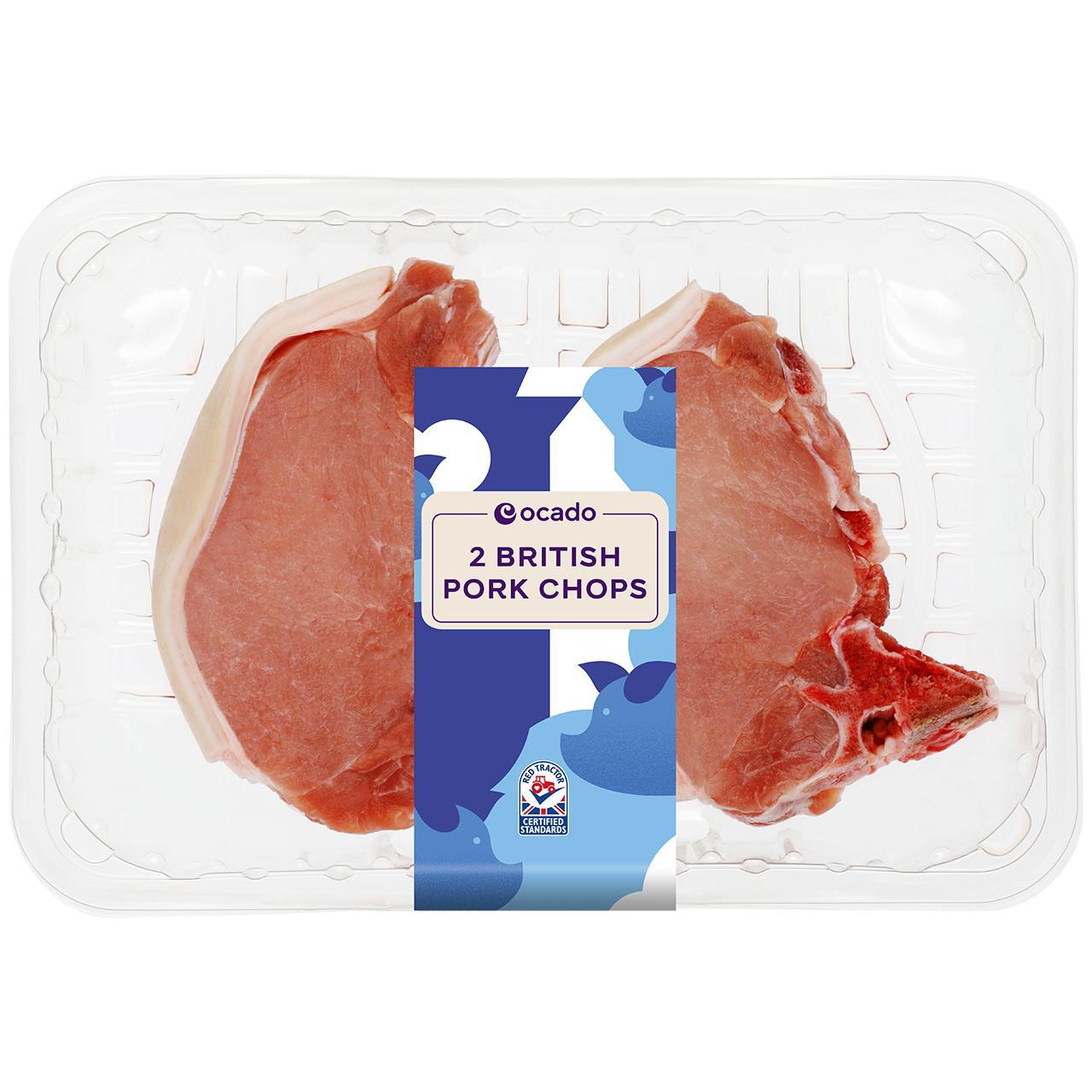 Ocado 2 British Pork Chops