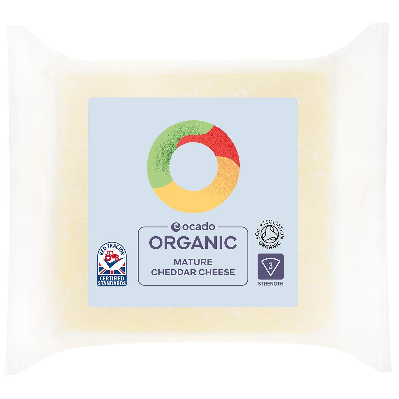 Ocado Organic Mature Cheddar