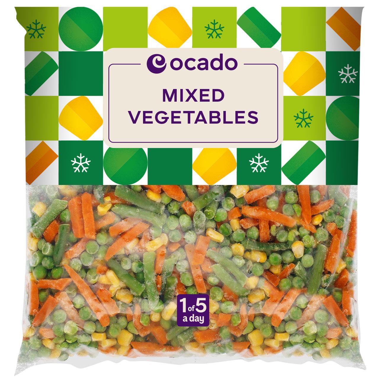 Ocado Frozen Mixed Vegetables