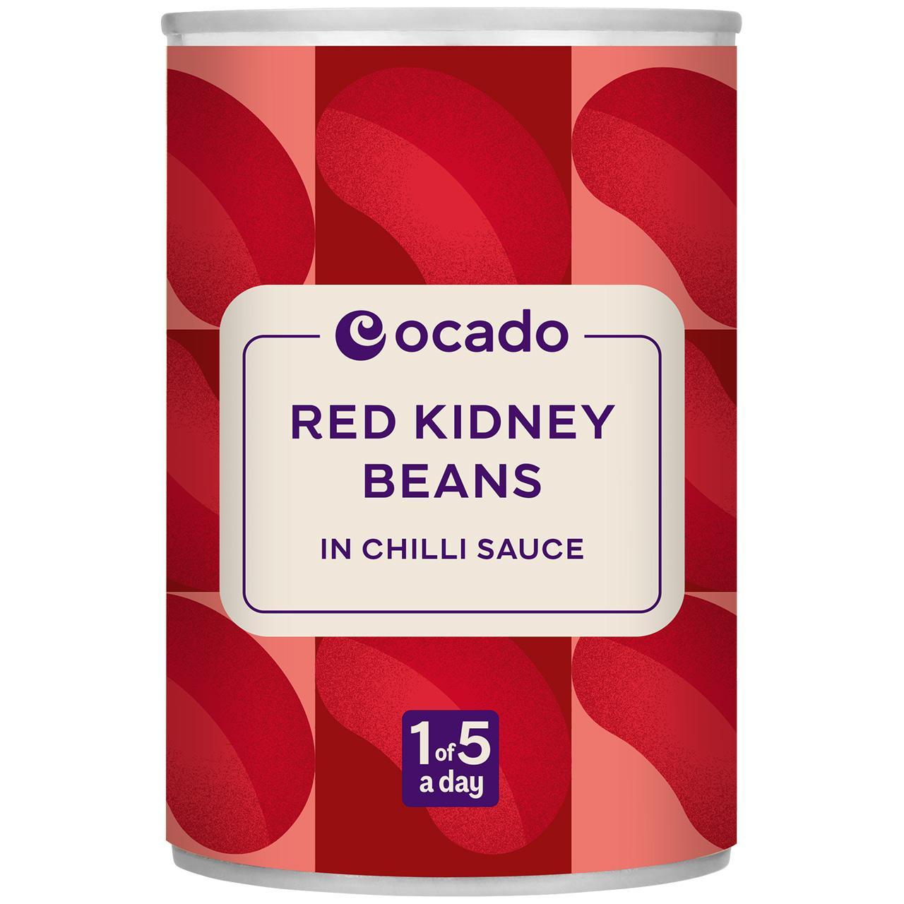 Ocado Red Kidney Beans in Chilli Sauce