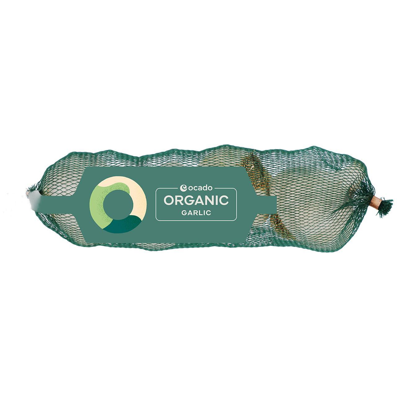 Ocado Organic Garlic 