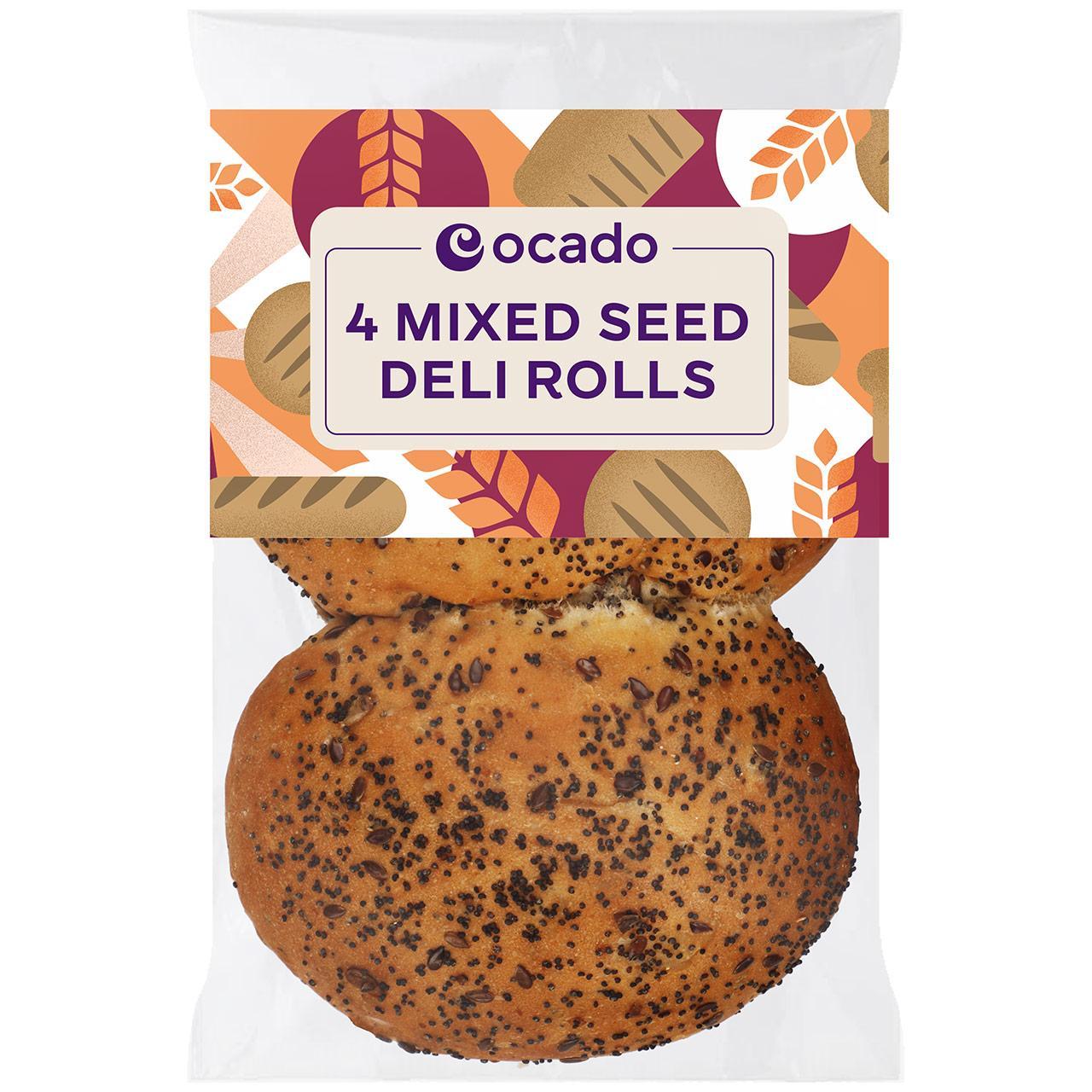 Ocado Mixed Seed Deli Rolls