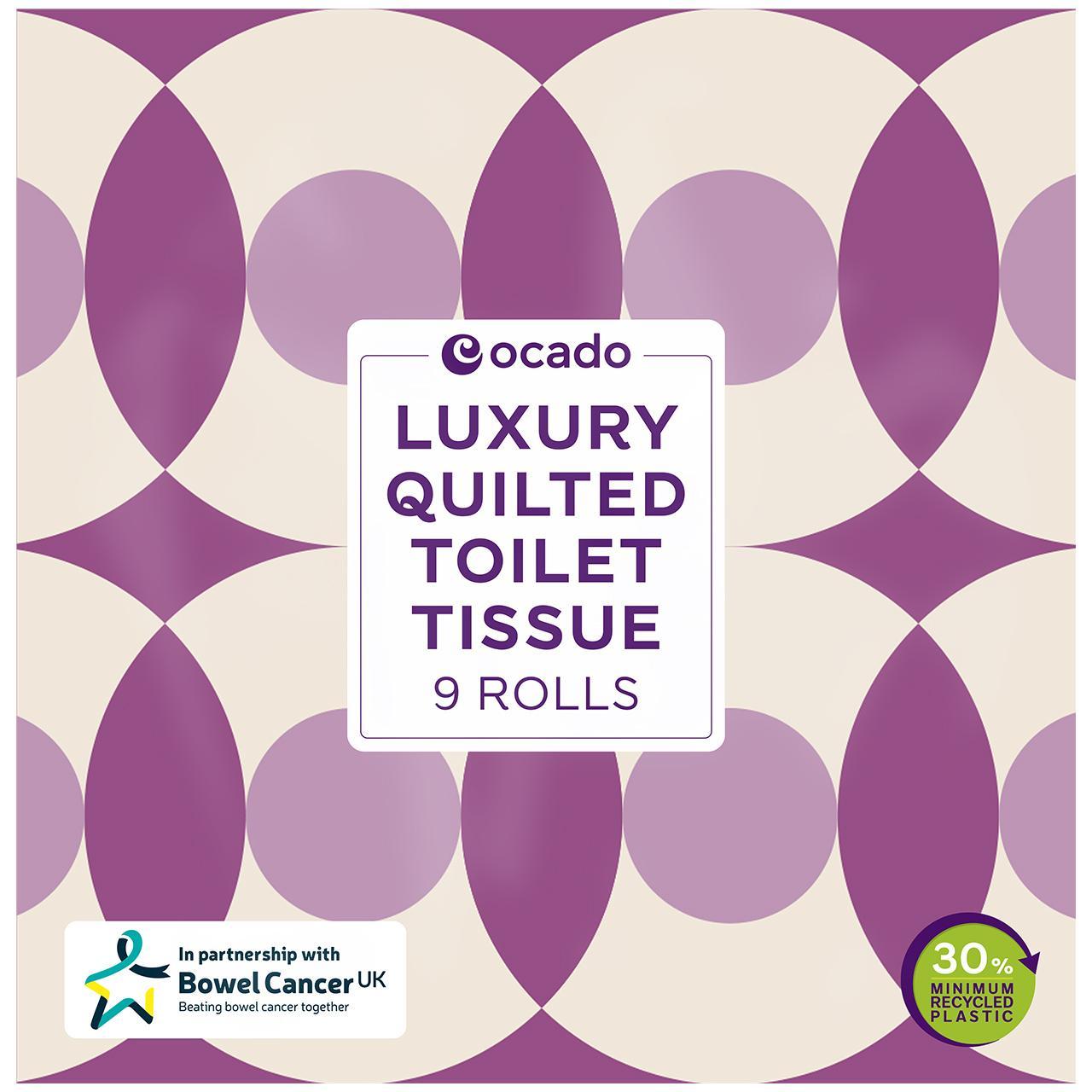 Ocado Luxury Quilted Toilet Tissue