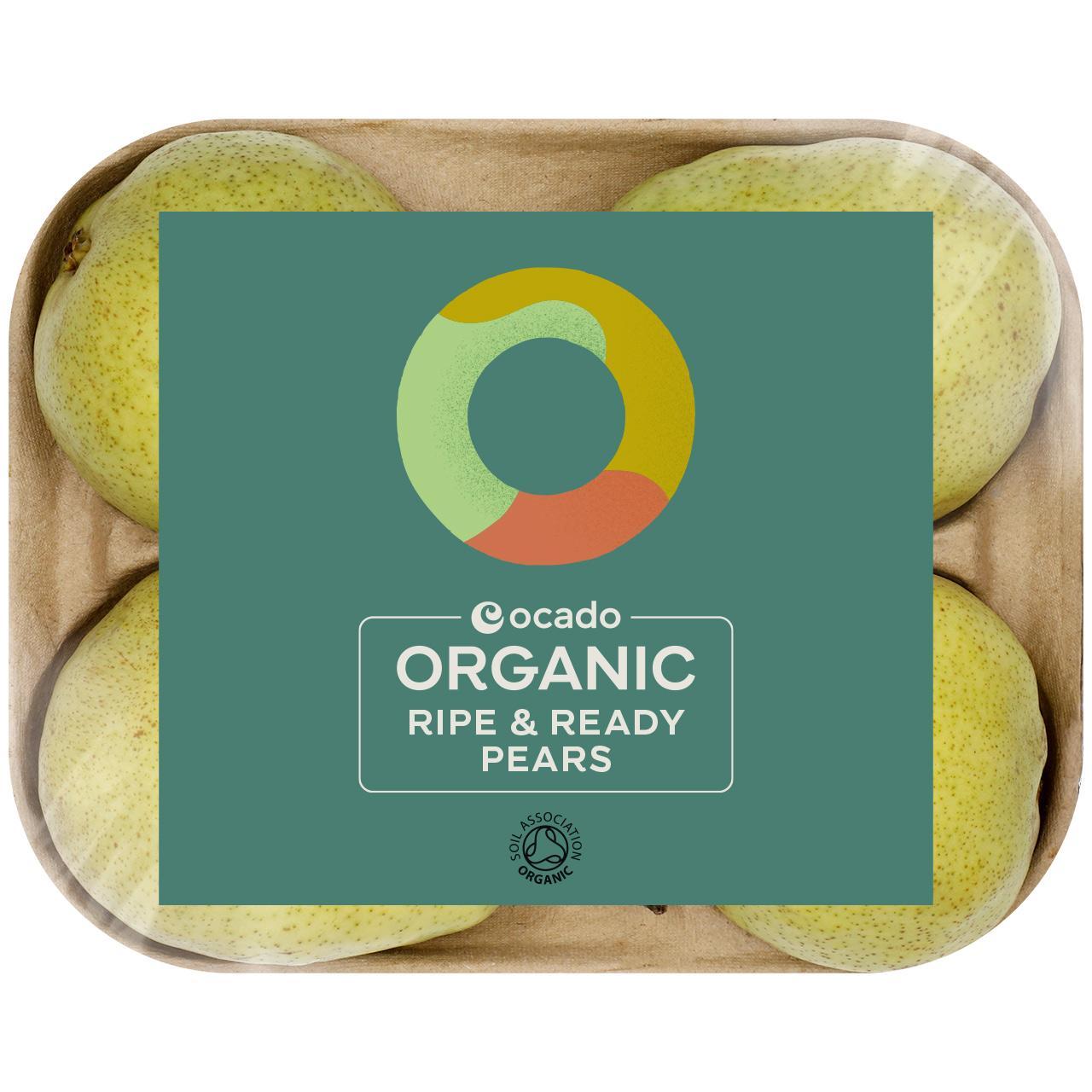 Ocado Organic Ripe & Ready Pears