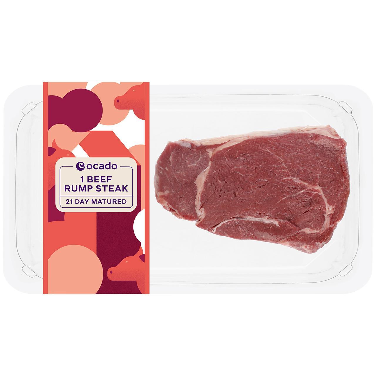 Ocado 1 Beef Rump Steak