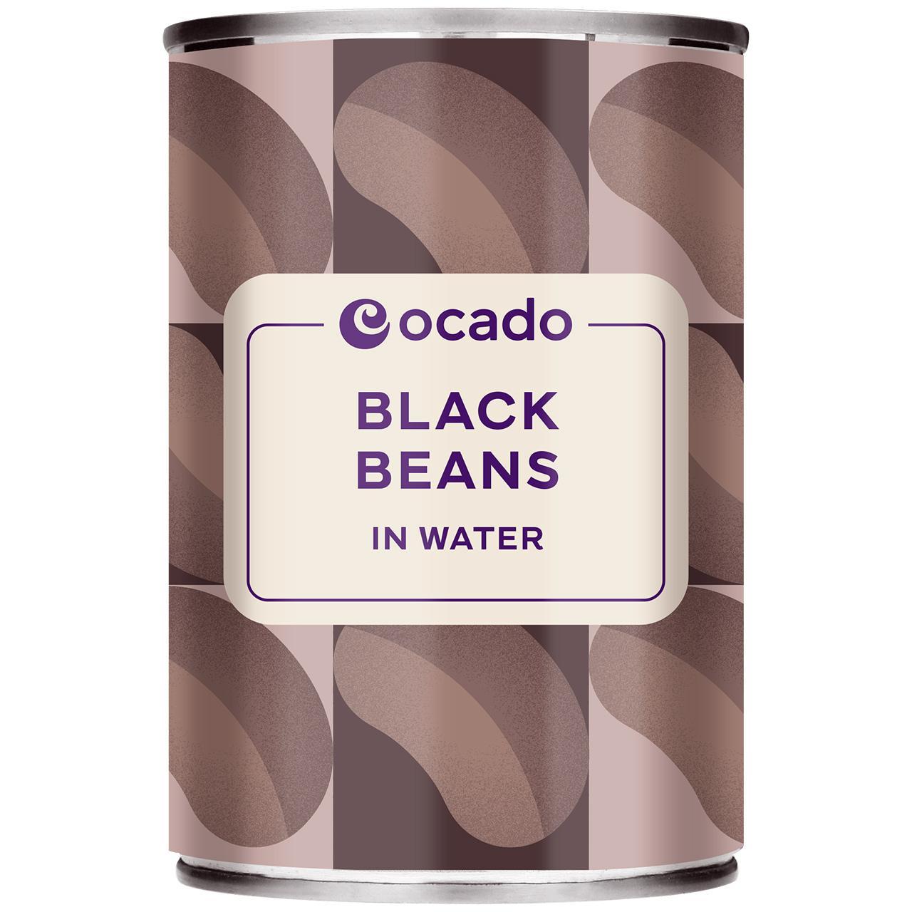 Ocado Black Beans in Water