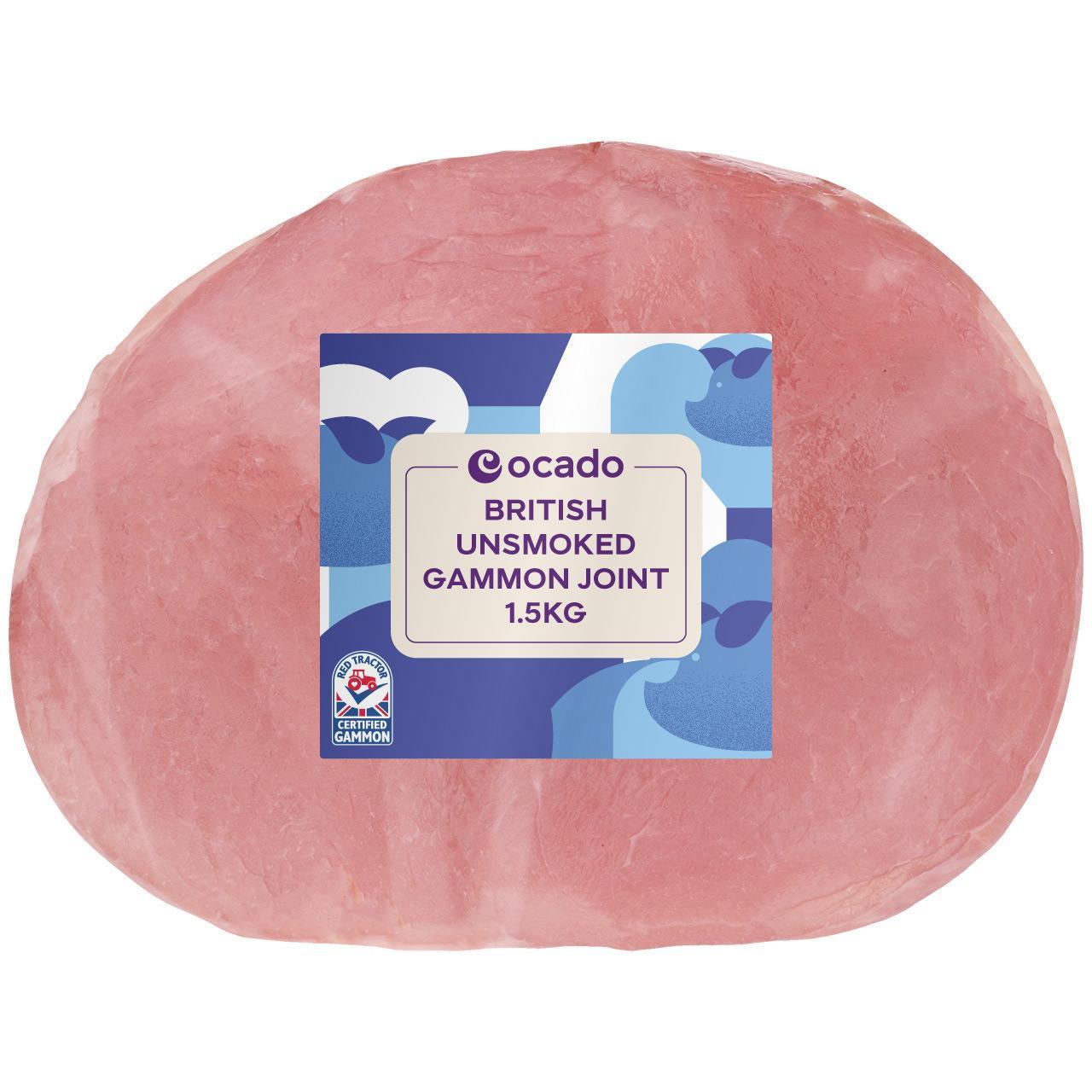 Ocado British Unsmoked Gammon Joint