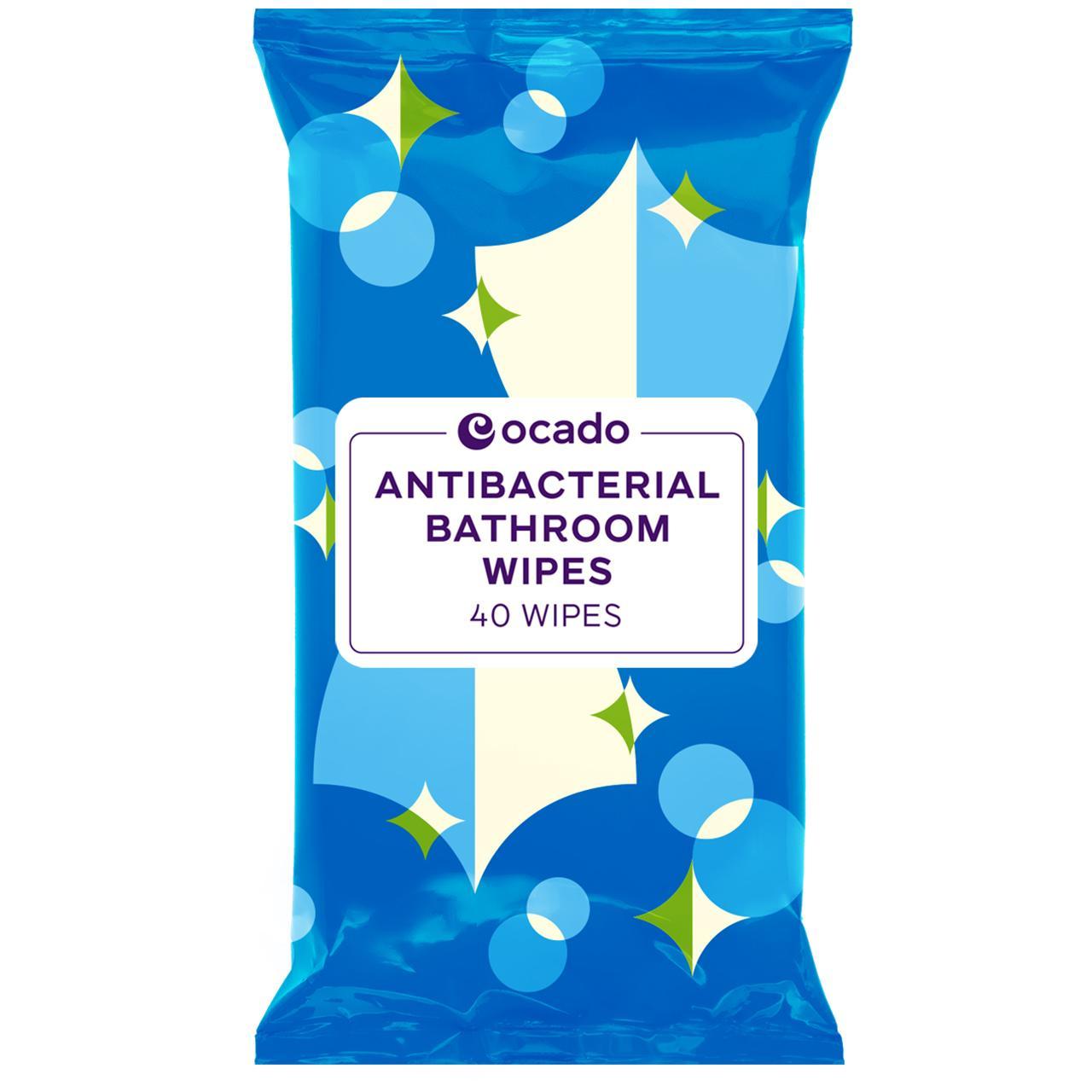 Ocado Antibacterial Bathroom Wipes