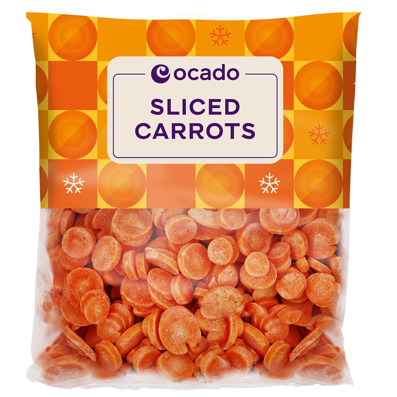 Ocado Frozen Sliced Carrots