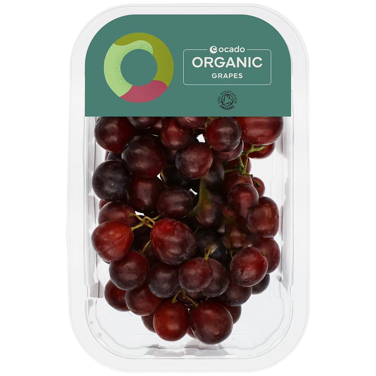 Ocado Organic Red/Black Grapes