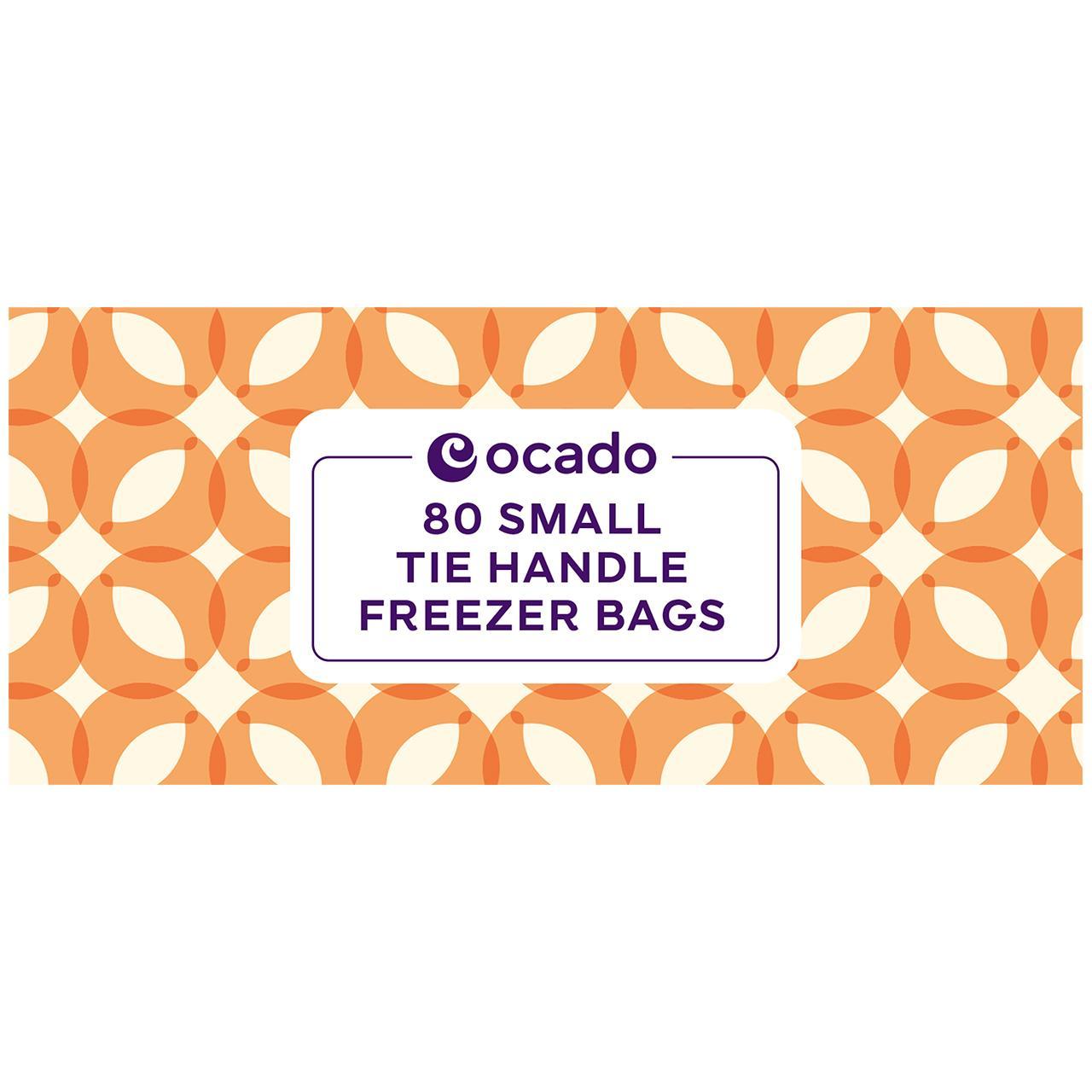 Ocado Small Tie Handle Freezer Bags