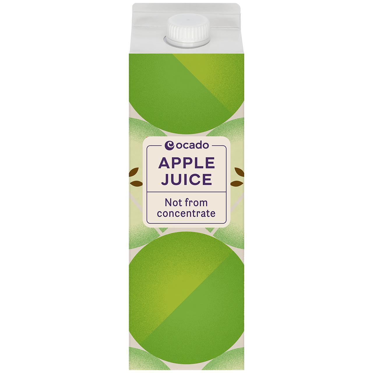 Ocado Apple Juice Not From Concentrate 