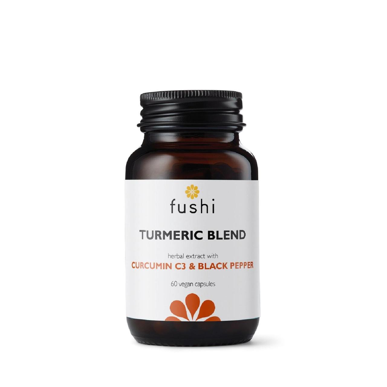 Fushi Tumeric C3 & Bioperine Extract Supplement Capsules 