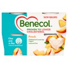 Benecol Peach Yogurt 4x115g