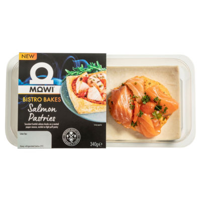 Mowi Bistro Bakes Salmon Pastries 340g