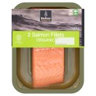 Harbour Salmon Co. Organic Salmon Fillets x2 240g