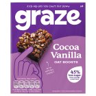 Graze Protein Bites 4 Cocoa Vanilla Oat Squares 120g