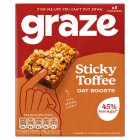 Graze Sticky Toffee Oat Boosts 4 x 30g (120g)