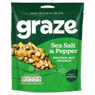 Graze Protein Salt & Pepper Vegan Mixed Nuts Snack 100g