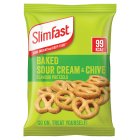 SlimFast Baked Sour Cream & Chive Flavour Pretzels 23g