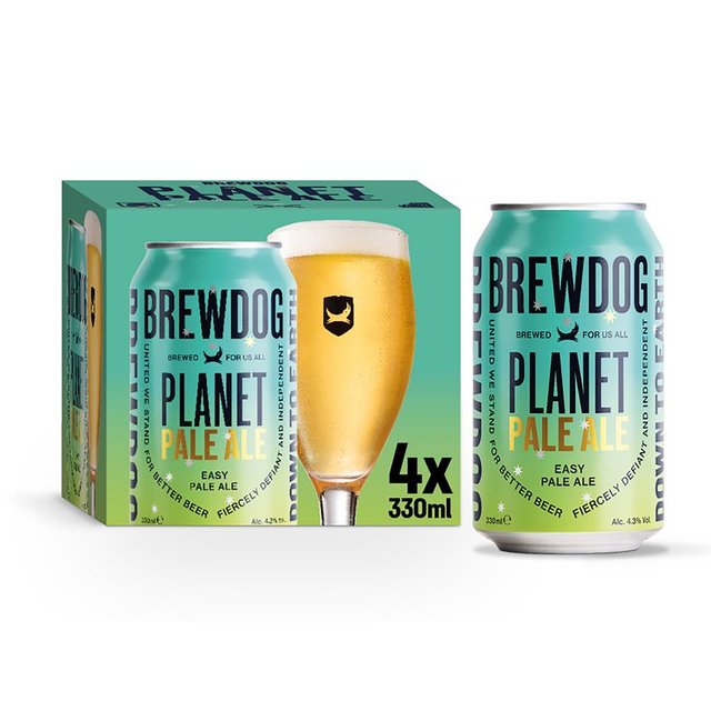 BrewDog Planet Pale Ale Cans 4 x 330ml