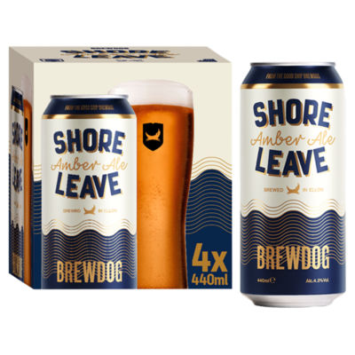 BrewDog Shore Leave Amber Ale 4x440ml