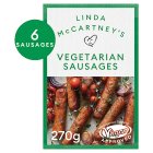 Linda McCartney's 6 Vegetarian Sausages  270g