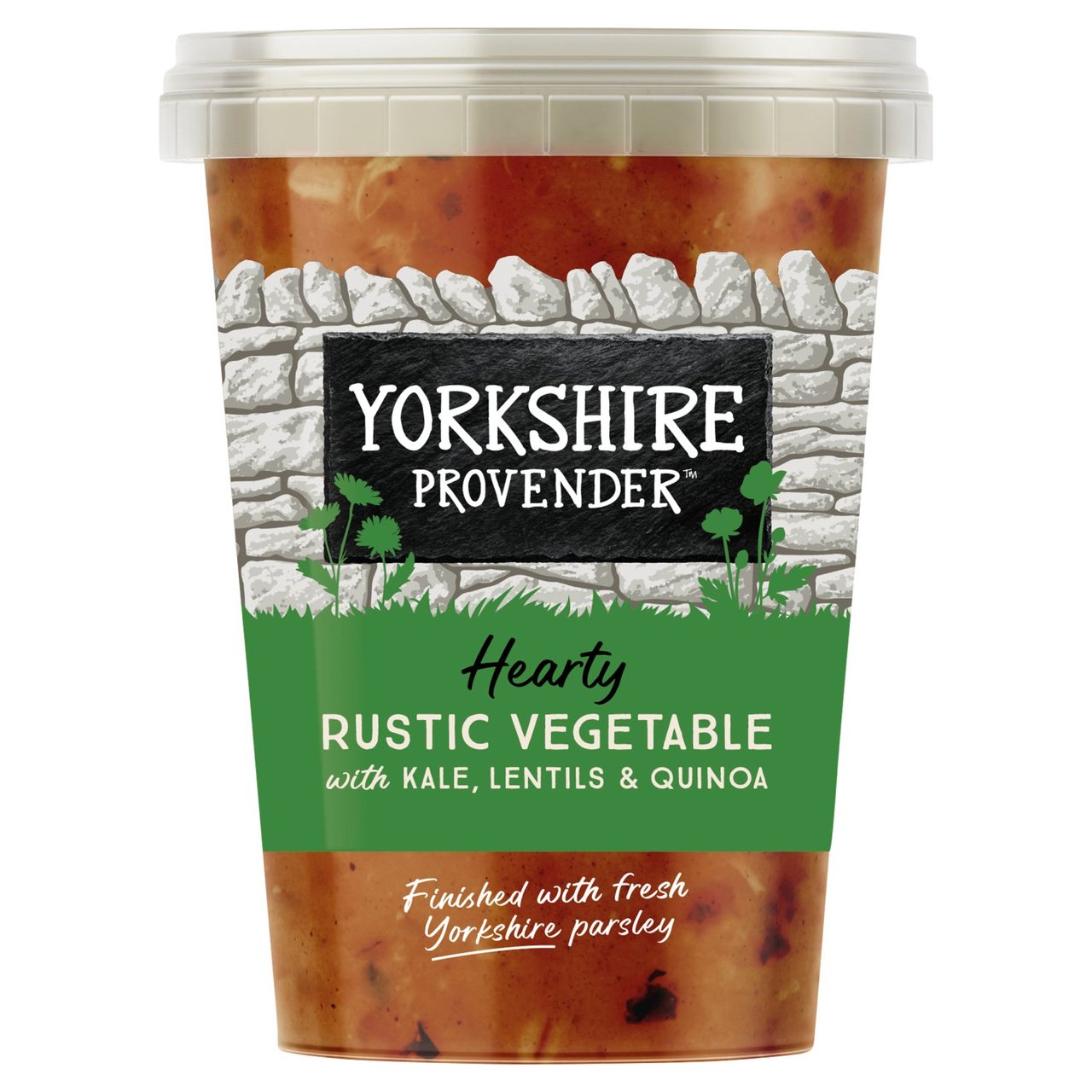 Yorkshire Provender Rustic Vegetable Broth with Lentils Kale & Quinoa