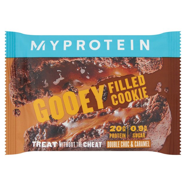 Myprotein Gooey Filled Cookie Double Choc & Caramel 75g