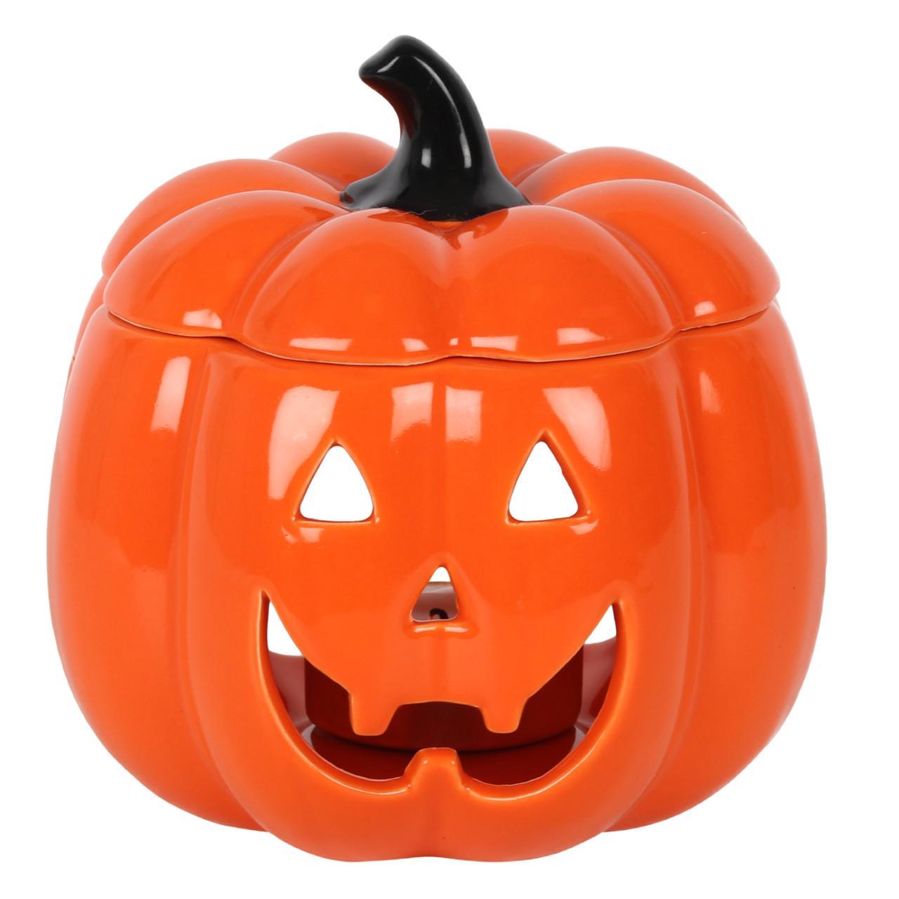 Jack-O-Lantern Ceramic Oil Burner