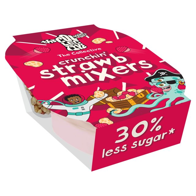 The Collective Mixers Strawberry Yoghurt With Cereal Crispies  100g